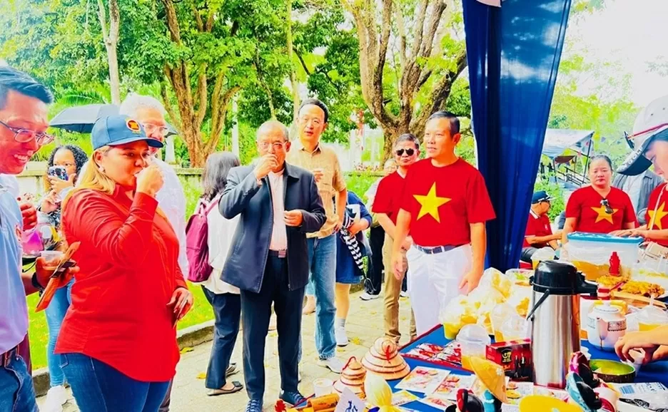 越南美食亮相委内瑞拉东盟-中国集市