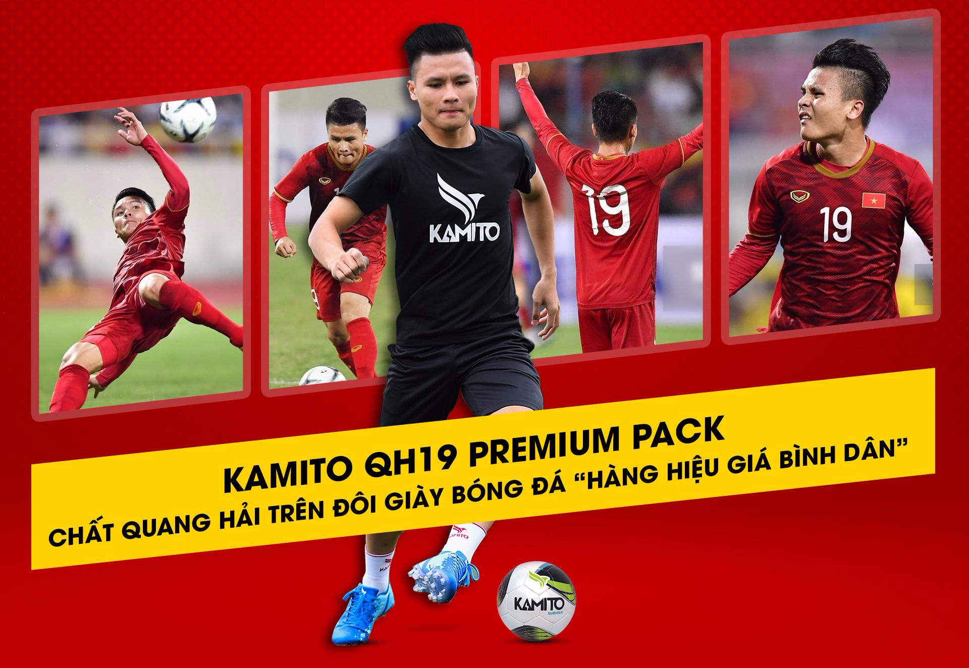 Chất Quang Hải trên đôi giày bóng đá chat quang hai tren doi giay bong da hang hieu gia binh dan