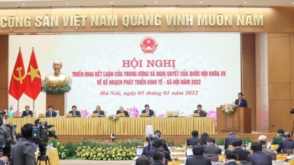 越南政府确定2022年要把握所有机会以复苏经济以及实现发展目标
