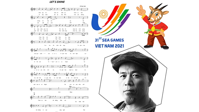由辉俊越南音乐家创作的名为“来次闪耀吧”（英文名为Let's shine）作品被选为第31届东南亚运动会会歌。