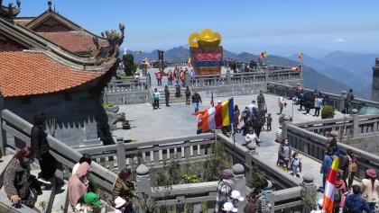 造访越南各景区景点游客量激增