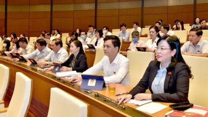 表决通过关于批准国家预算决算的决议