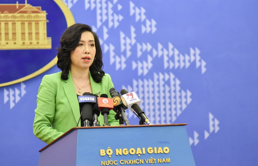 越南外交部发言人黎氏秋姮。