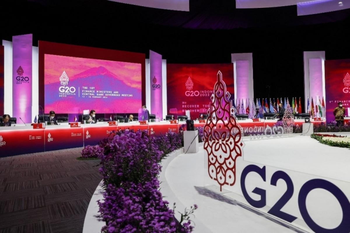 G20财长会议讨论全球紧迫问题。 G20财长会议讨论全球紧迫问题。