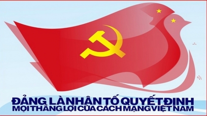 党是越南革命取得一切胜利的决定性因素