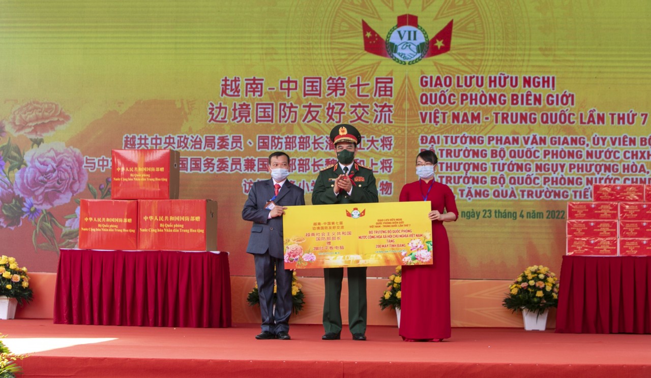 Giao lưu hữu nghị Quốc phòng biên giới Việt Nam - Trung Quốc lần thứ 7 thành công tốt đẹp