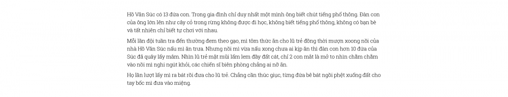 Những "ông Bụt" vai áo xanh Bài 2: Đổi đời cho 9 đứa trẻ “người rừng”