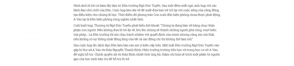 Những "ông Bụt" vai áo xanh Bài 2: Đổi đời cho 9 đứa trẻ “người rừng”