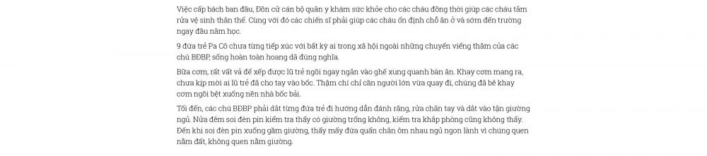 Những "ông Bụt" vai áo xanh Bài 2: Đổi đời cho 9 đứa trẻ “người rừng”