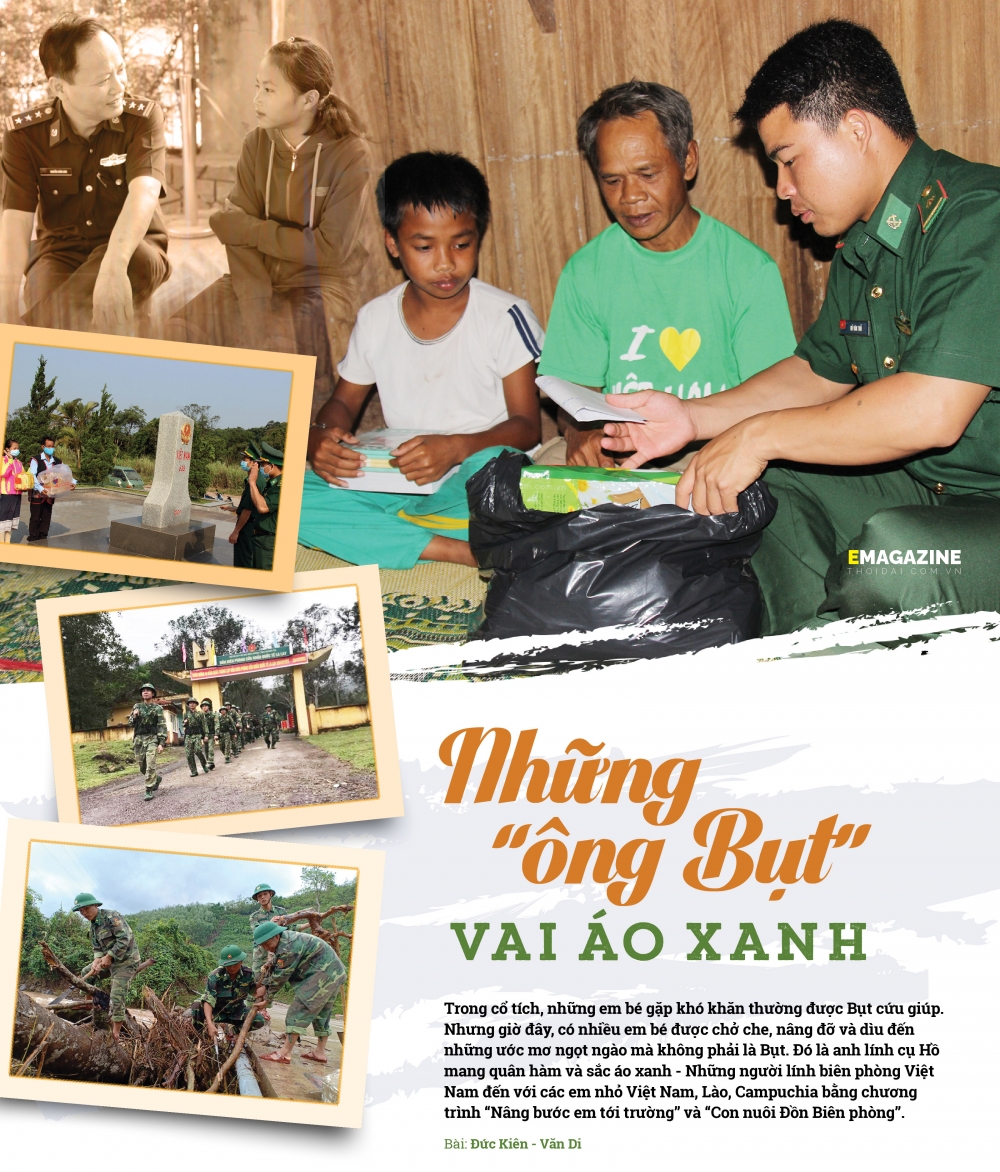 Những "ông Bụt" vai áo xanh