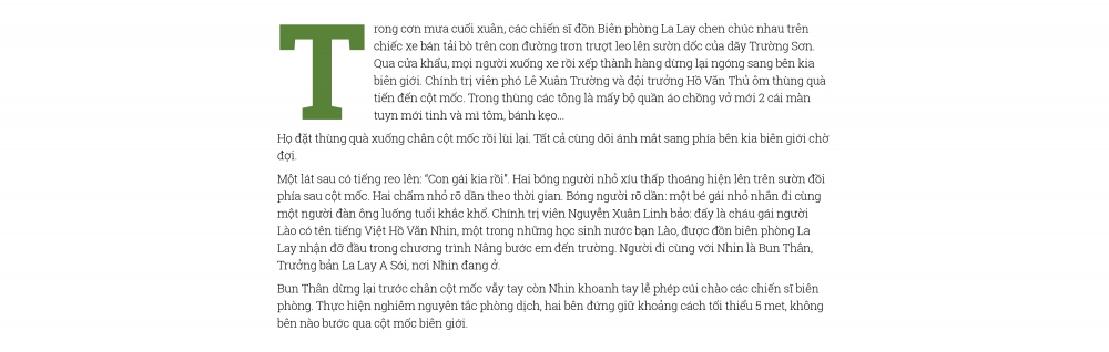 Những “ông Bụt” vai áo xanh Những “ông Bụt” vai áo xanh
