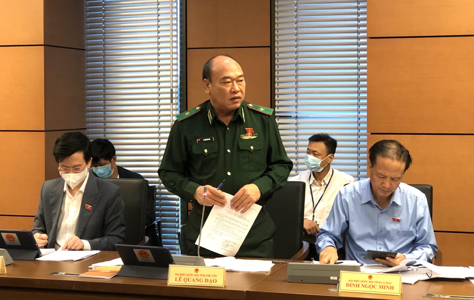 Thủ tướng Chính phủ bổ nhiệm Thiếu tướng Lê Quang Đạo giữ chức Tư lệnh Cảnh sát biển Việt Nam Chú thích ảnh