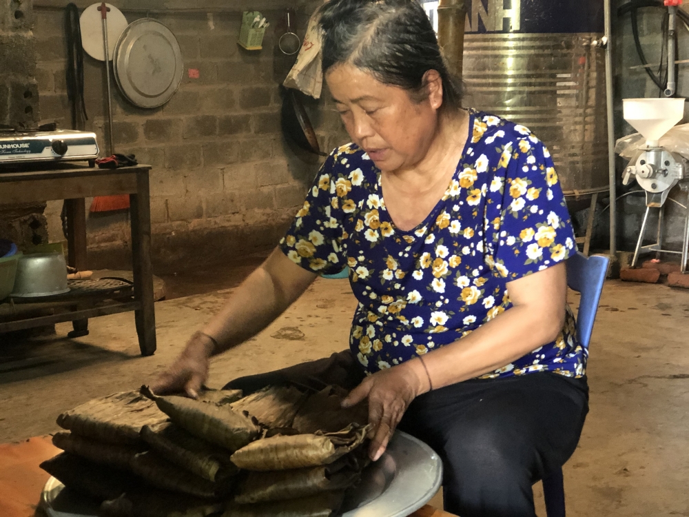 Đậm đà hương vị bánh rợm của đồng bào Giáy, Lào Cai Đậm đà hương vị bánh rợm của đồng bào Giáy, Lào Cai