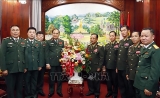 ການປ້ອງກັນຊາດ - ປ້ອງກັນຄວາມສະຫງົບແມ່ນໜຶ່ງໃນບັນດາເສົາຄ້ຳສຳຄັນໃນສາຍພົວພັນພິເສດ ຫວຽດນາມ - ລາວ