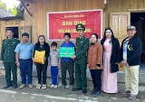 ລະດູບານໃໝ່ຢູ່ເຂດຊາຍແດນ ເຕັມໄປດ້ວຍຄວາມສາມັກຄີລະຫວ່າງທະຫານ ແລະປະຊາຊົນ