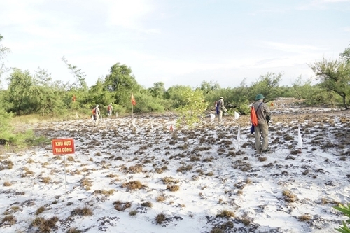 ມະນະພະຍາຍາມເພື່ອໃຫ້ຫວຽດນາມ ບໍ່ມີມົນລະພິດຈາກລູກລະເບີດໝາກມິນ