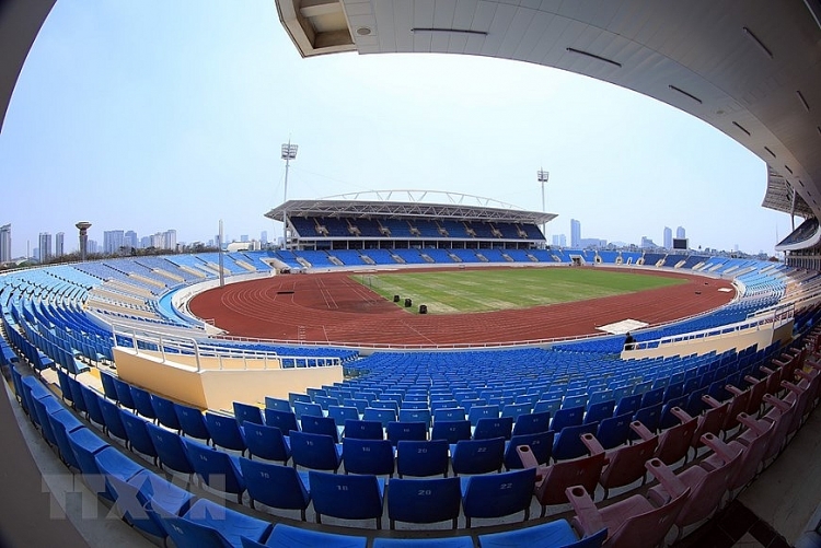 ສະຫນາມກິລາແຫ່ງຊາດມິດິ່ງ ກຽມພ້ອມຮັບໃຊ້ ຊີເກມ ຄັ້ງທີ 31 ສະຫນາມກິລາແຫ່ງຊາດມິດິ່ງ ກຽມພ້ອມຮັບໃຊ້ ຊີເກມ ຄັ້ງທີ 31
