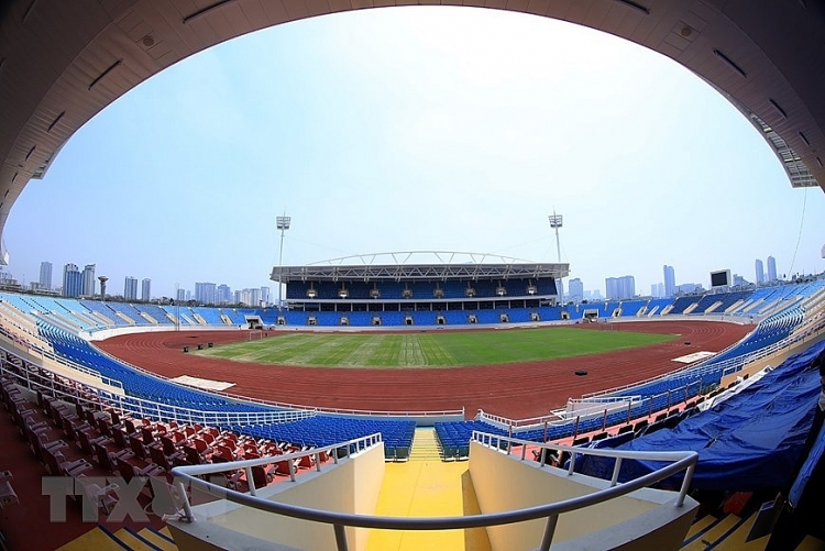 ສະຫນາມກິລາແຫ່ງຊາດມິດິ່ງ ກຽມພ້ອມຮັບໃຊ້ ຊີເກມ ຄັ້ງທີ 31 ສະຫນາມກິລາແຫ່ງຊາດມິດິ່ງ ກຽມພ້ອມຮັບໃຊ້ ຊີເກມ ຄັ້ງທີ 31