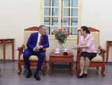 VUFO ແລະ ສະຖານທູດ ກາຊັກສະຖານ ປະຈຳ ຫວຽດນາມ ສືບຕໍ່ຊຸກຍູ້ການທູດປະຊາຊົນ