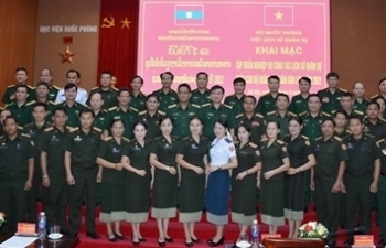 ໄຂຊຸດຝຶກອົບຮົມວຽກງານປະຫວັດສາດການທະຫານໃຫ້ແກ່ກອງທັບປະຊາຊົນລາວ