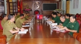ກອງບັນຊາການທະຫານຊາຍແດນແຂວງກອນຕຸມ ແລະກອງບັນຊາການ ປກສ ແຂວງອັດຕະປື ສົມທົບກັນປົກປັກຮັກສາຊາຍແດນ ແລະຕ້ານ, ສະກັດກັ້ນອາດຊະຍາກໍາປະເພດຕ່າງໆ