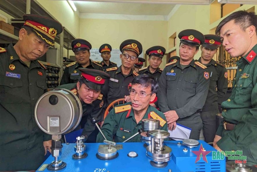 ກົມໃຫຍ່ເຕັກນິກ ກອງທັບປະຊາຊົນລາວ ໄປທັດສະນະສຶກສາ, ເຝິກຫັດ ຢູ່ທະຫານເຂດ 2 ກົມໃຫຍ່ເຕັກນິກ ກອງທັບປະຊາຊົນລາວ ໄປທັດສະນະສຶກສາ, ເຝິກຫັດ ຢູ່ທະຫານເຂດ 2