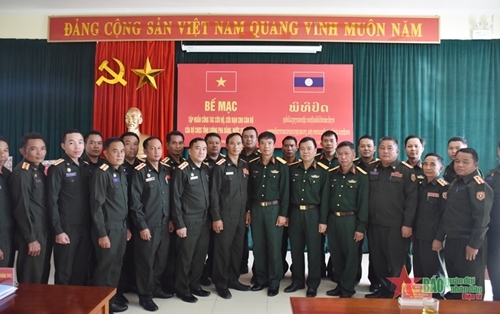ປິດຊຸດຝຶກອົບຮົມວຽກງານກູ້ຊີບ-ກູ້ໄພພິບັດທໍາມະຊາດໃຫ້ແກ່ພະນັກງານກອງທັບລາວ ປີ 2023