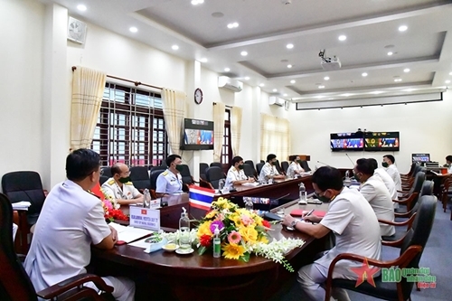 ຊຸກຍູ້ການພົວພັນຮ່ວມມືລະຫວ່າງກໍາລັງທະຫານເຮືອຫວຽດນາມ ແລະໄທ