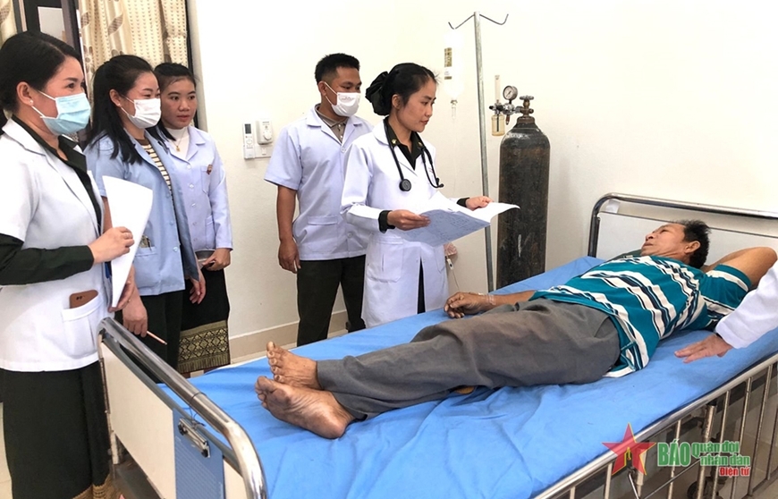 ສຸກສາລາທະຫານ-ປະຊາຊົນ ຂຶ້ນກັບກອງບັນຊາການທະຫານແຂວງບໍລິຄໍາໄຊ-ທູດແຫ່ງໄມຕີຈິດມິດຕະພາບ