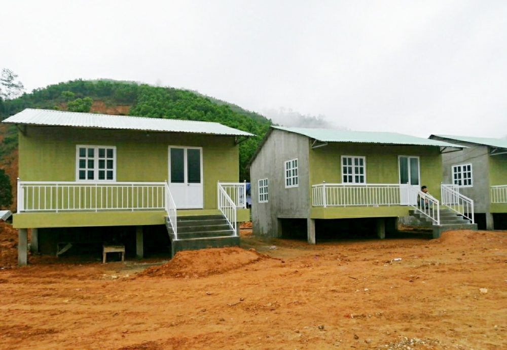 Người dân Trà Leng có nhà mới ngay trước Tết Tân Sửu Người dân Trà Leng có nhà mới ngay trước Tết Tân Sửu