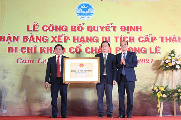 Đà Nẵng: Di chỉ khảo cổ Chăm Phong Lệ được xếp hạng di tích Đà Nẵng: Di chỉ khảo cổ Chăm Phong Lệ được xếp hạng di tích