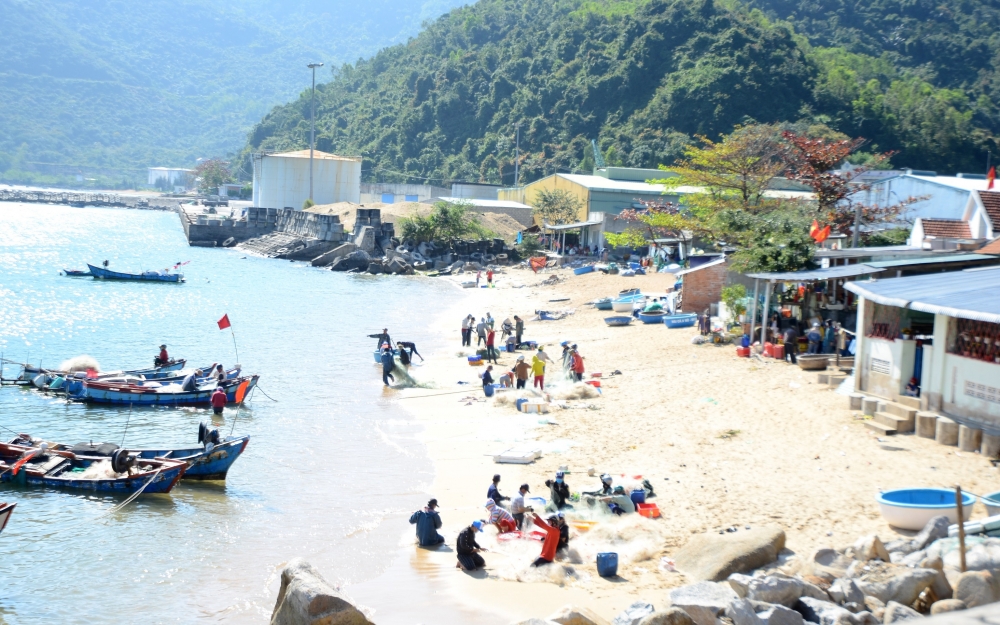 Làng biển Vũng Rô khoác áo mới Làng biển Vũng Rô khoác áo mới