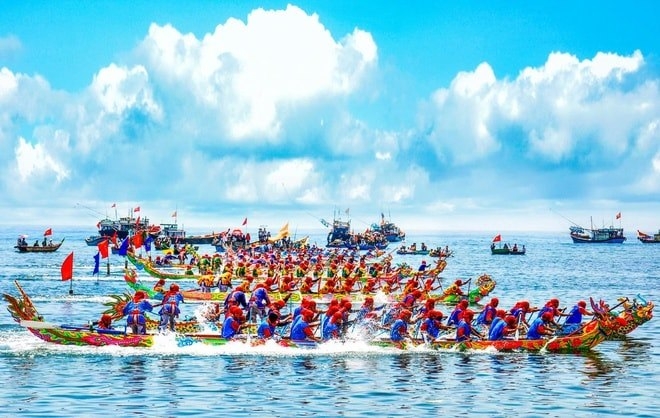 Lý Sơn sẽ tổ chức Lễ khao lề thế lính Hoàng Sa và đua thuyền Tứ Linh Lý Sơn sẽ tổ chức Lễ khao lề thế lính Hoàng Sa và đua thuyền Tứ Linh