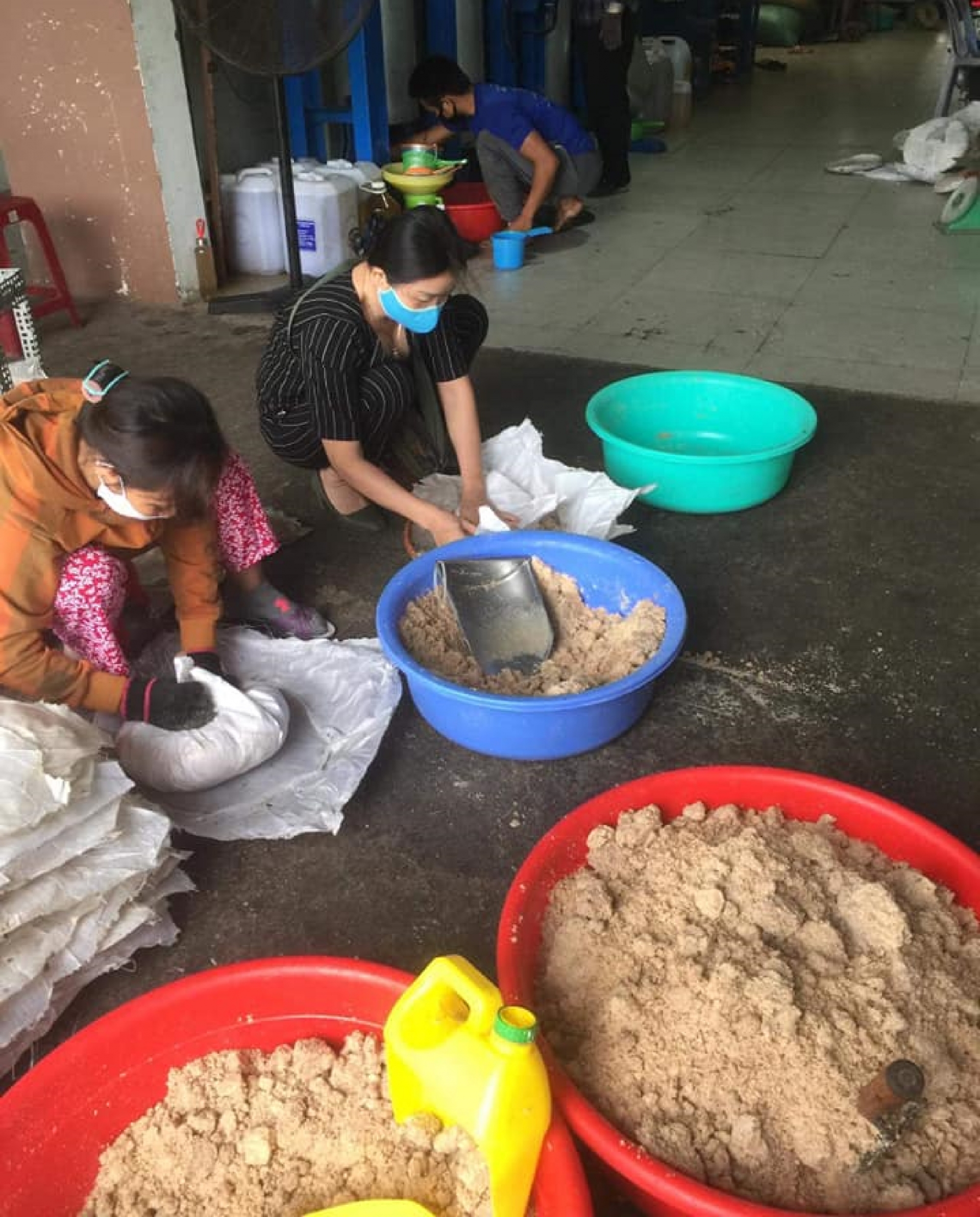 Nghề ép dầu lạc truyền thống ở Quảng Nam ep dau phung o mien son cuoc