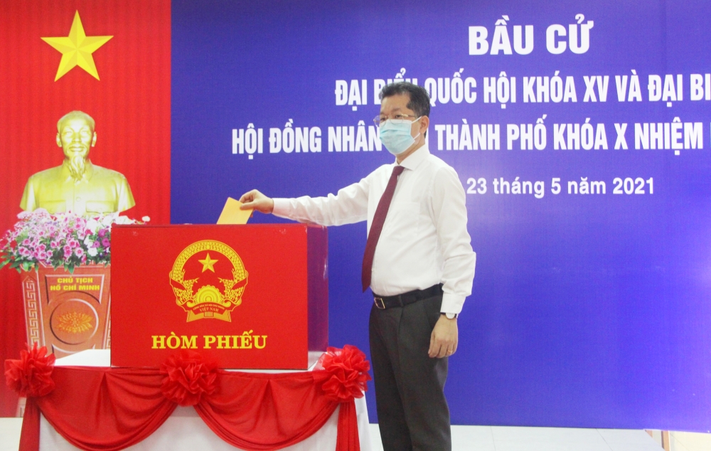 Đà Nẵng rộn ràng ngày bầu cử Đà Nẵng rộn ràng ngày bầu cử