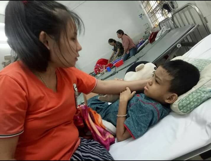 la thu me gui con ung thu dam nuoc mat o phu yen
