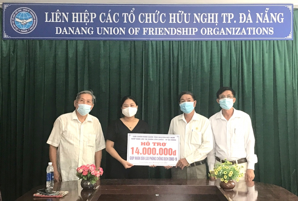 Hội hữu nghị Việt Nam - Lào TP Đà Nẵng vận động ủng hộ nhân dân Lào chống Covid-19 Hội hữu nghị Việt Nam - Lào TP Đà Nẵng vận động ủng hộ nhân dân Lào chống Covid-19
