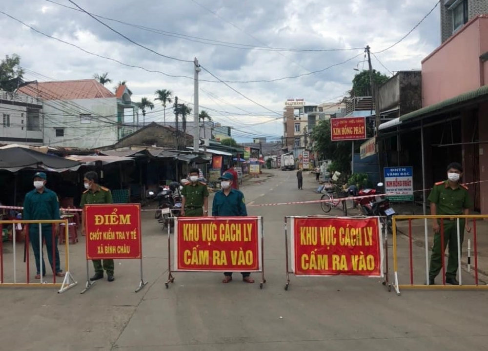 Giãn cách xã hội toàn tỉnh Quảng Ngãi từ 0 giờ ngày 8/7 Giãn cách xã hội toàn tỉnh Quảng Ngãi từ 0 giờ ngày 8/7