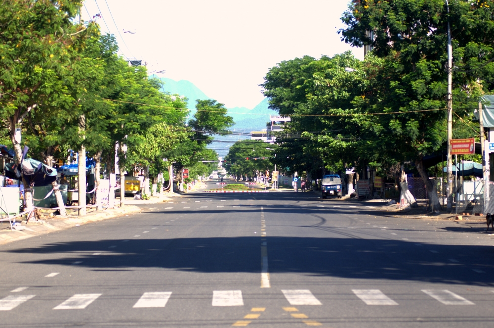 Một góc Đà Nẵng ngày đầu phong tỏa toàn thành phố Một góc Đà Nẵng ngày đầu phong tỏa toàn thành phố