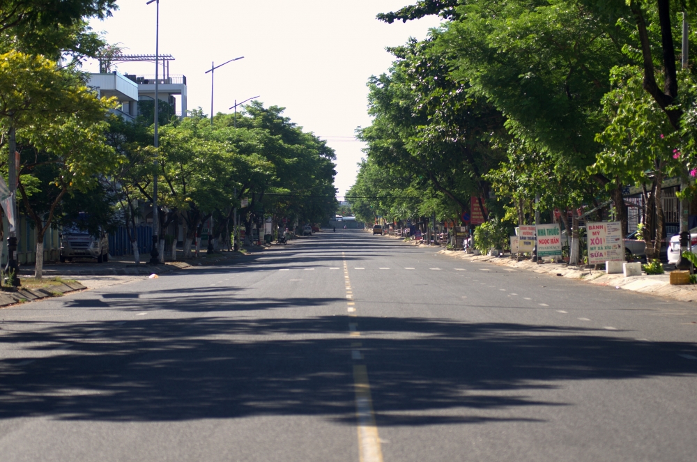 Một góc Đà Nẵng ngày đầu phong tỏa toàn thành phố Một góc Đà Nẵng ngày đầu phong tỏa toàn thành phố