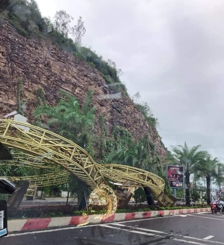 TP Quy Nhơn xác xơ sau bão số 5 tp quy nhon xac xo sau bao so 5