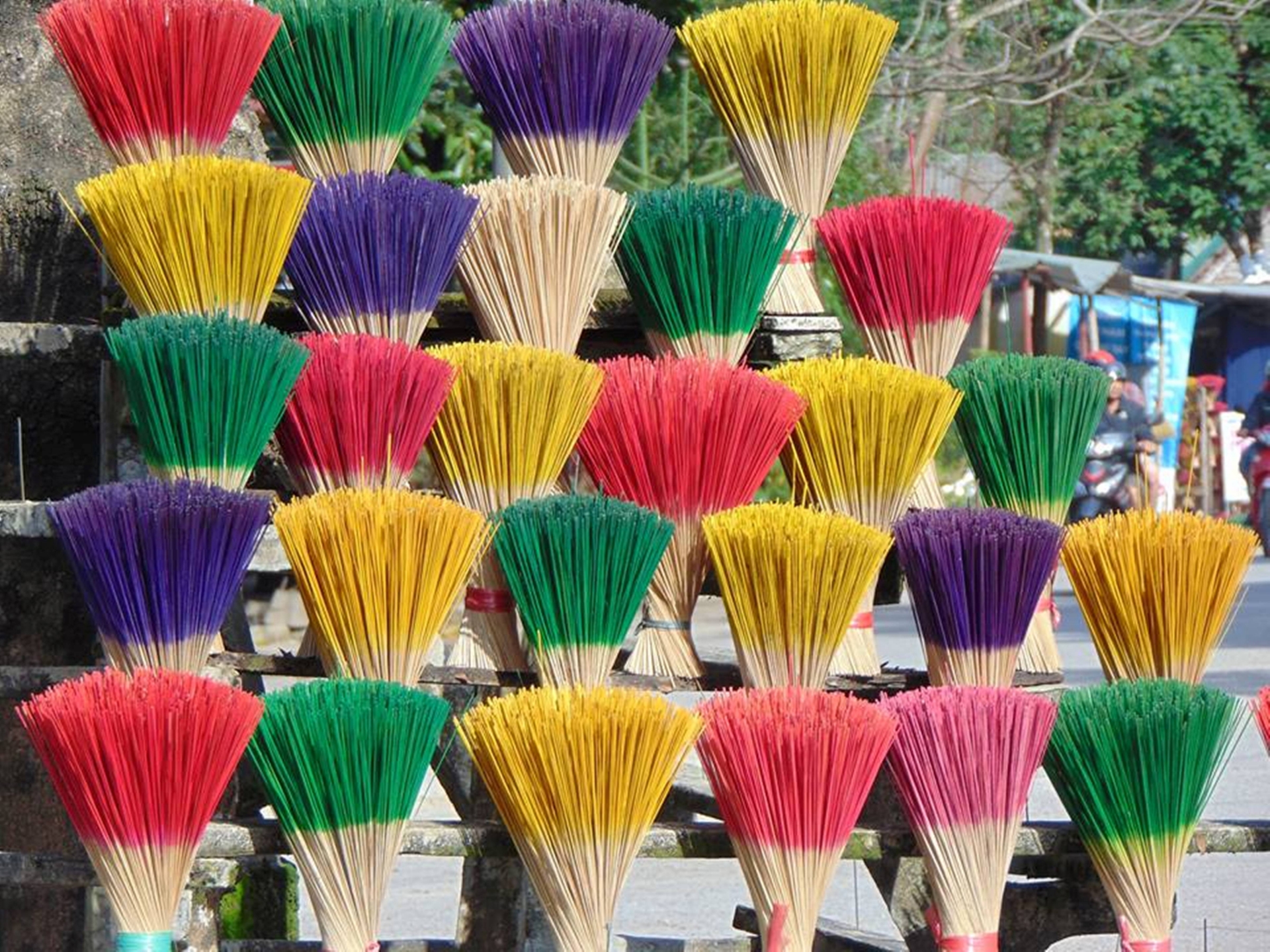 Làng hương truyền thống xứ Quảng tất bật vào vụ Tết lang huong truyen thong xu quang tat bat vao vu tet