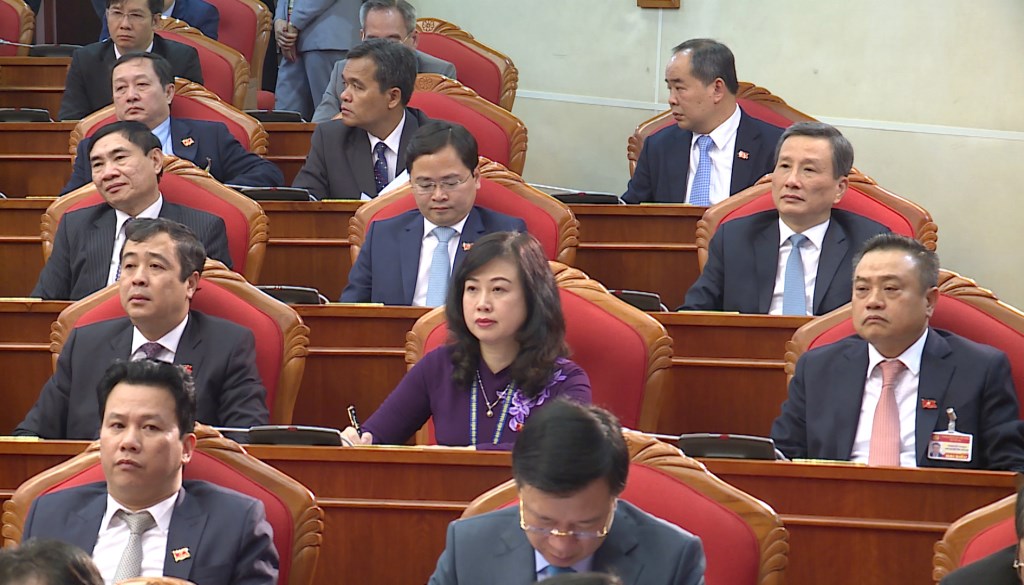 Hình ảnh Hội nghị lần thứ nhất Ban Chấp hành Trung ương khóa XIII Hình ảnh Hội nghị lần thứ nhất Ban Chấp hành Trung ương khóa XIII