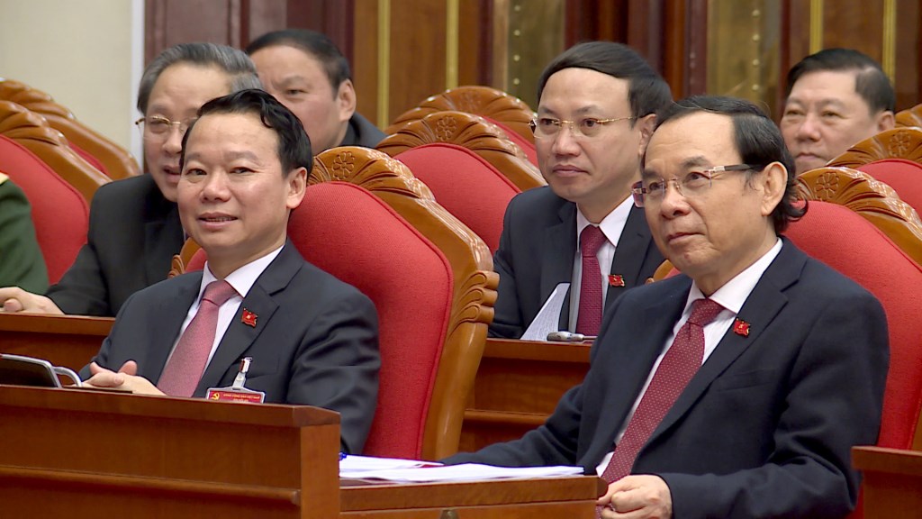 Hình ảnh Hội nghị lần thứ nhất Ban Chấp hành Trung ương khóa XIII Hình ảnh Hội nghị lần thứ nhất Ban Chấp hành Trung ương khóa XIII