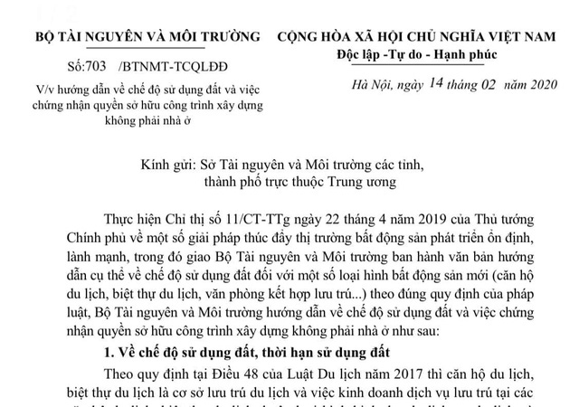 Condotel và Officetel sẽ có cơ hội được cấp "sổ đỏ" condotel va officetel se co co hoi duoc cap so do