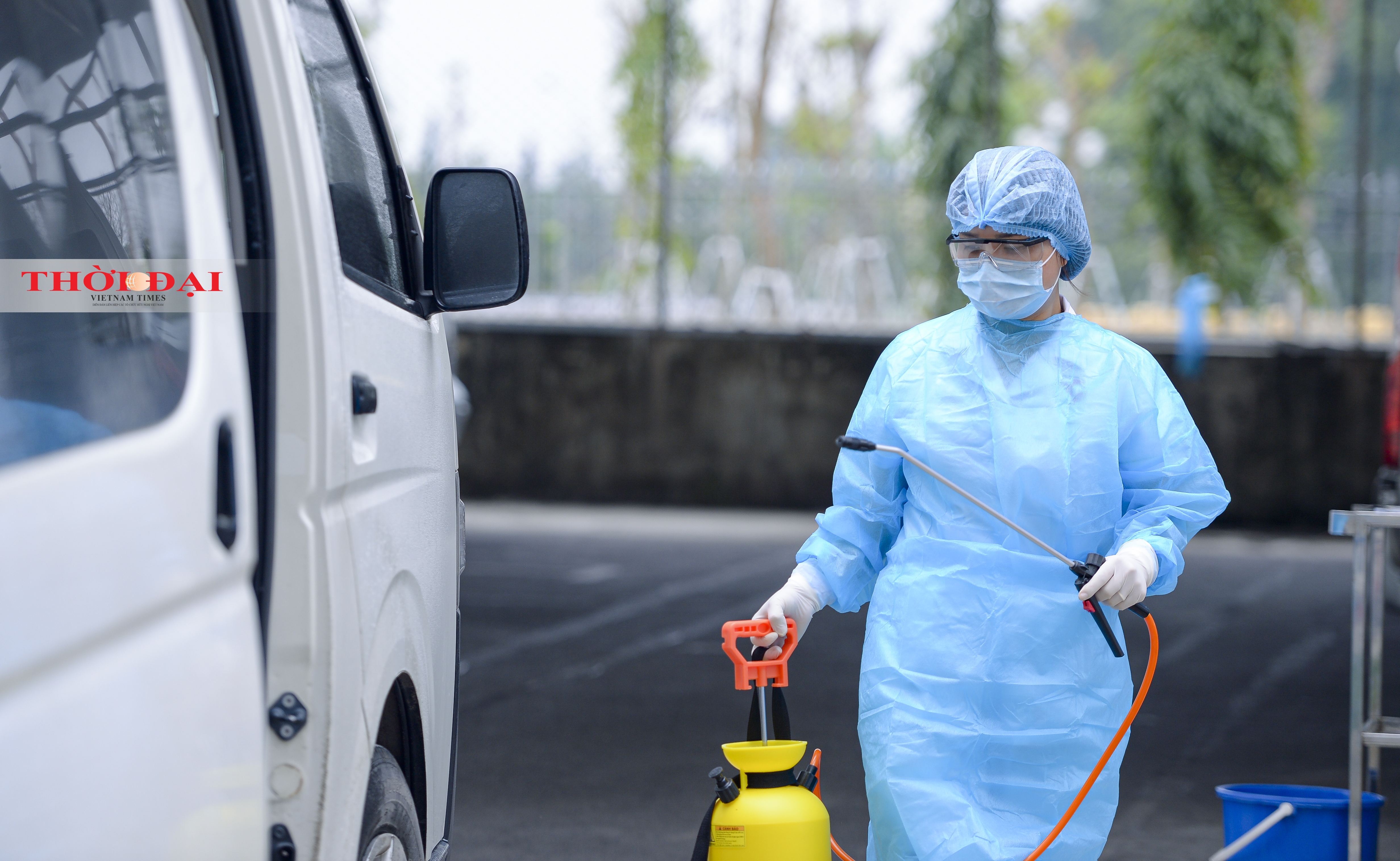 Chùm ảnh: Diễn tập tình huống phát hiện người nghi nhiễm COVID-19 tại Đông Anh chum anh dien tap tinh huong phat hien nguoi nghi nhiem covid 19 tai dong anh