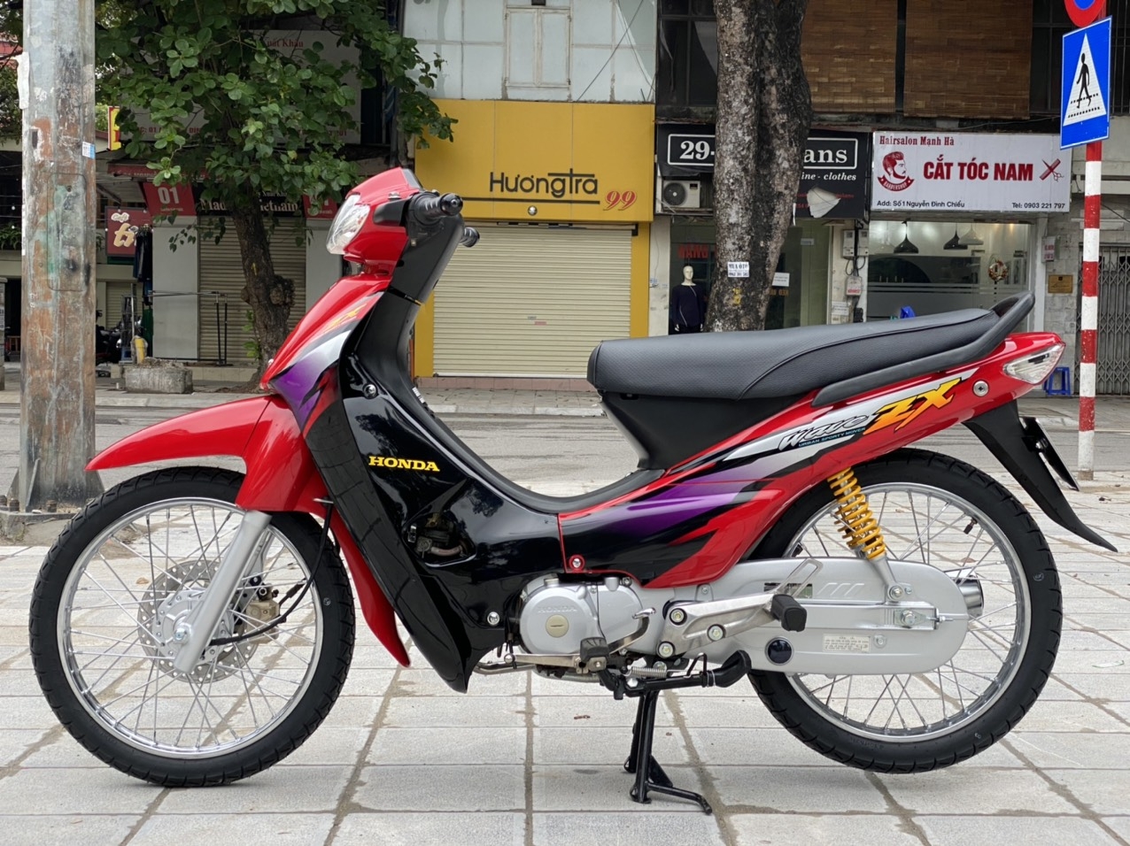 Honda Wave ZX được dựng "như mới" sau 15 năm honda wave zx duoc dung nhu moi sau 15 nam