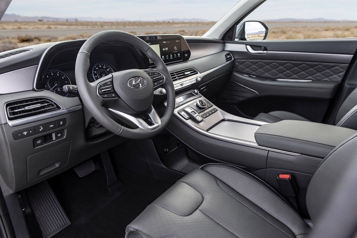 "Ông già gân" Hyundai Palisade 2019 lao xao Hà Nội hyundai palisade 2019 bat ngo lan banh tren pho ha noi