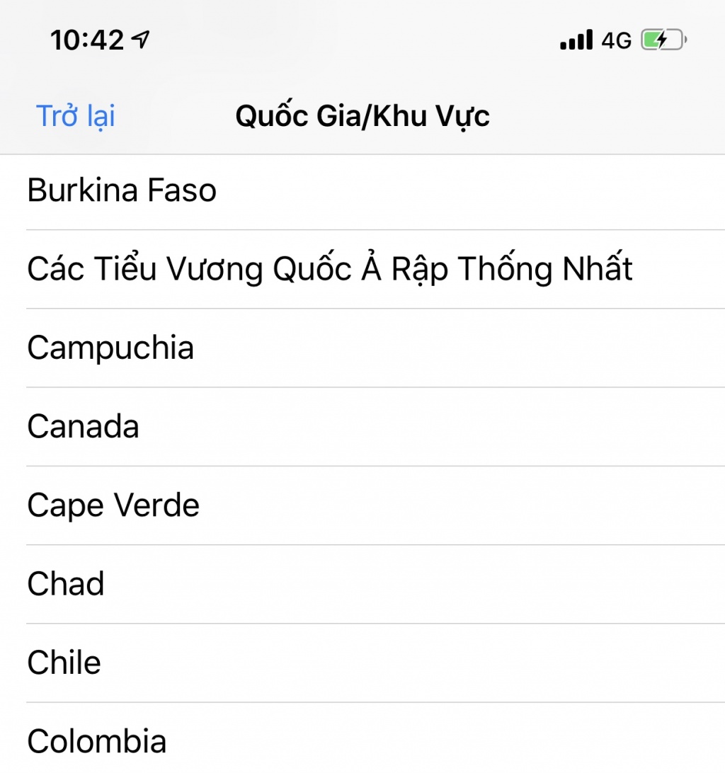 Cách chuyển vùng quốc gia trên App Store cho người dùng iOS cach chuyen vung quoc gia tren app store cho nguoi dung ios