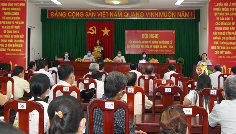 Ứng viên ĐBQH sẽ có 10 cuộc tiếp xúc cử tri
